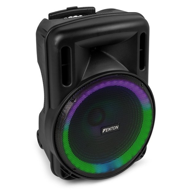 FENTON FT15LED MK2 800W nešiojama kolonėlė su belaidžiu mikrofonu 4