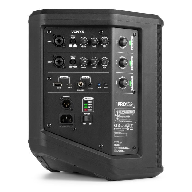 Vonyx PRO X1A nešiojama kolonėlė 1