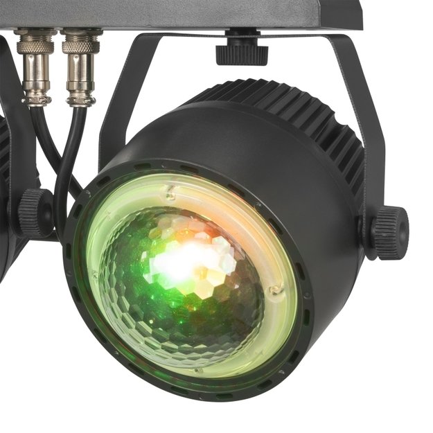 BeamZ CLS Party Bar Neso9 šviesos efektų rinkinys su stovu 2x LED Par ir 2x Jelly Moon 10