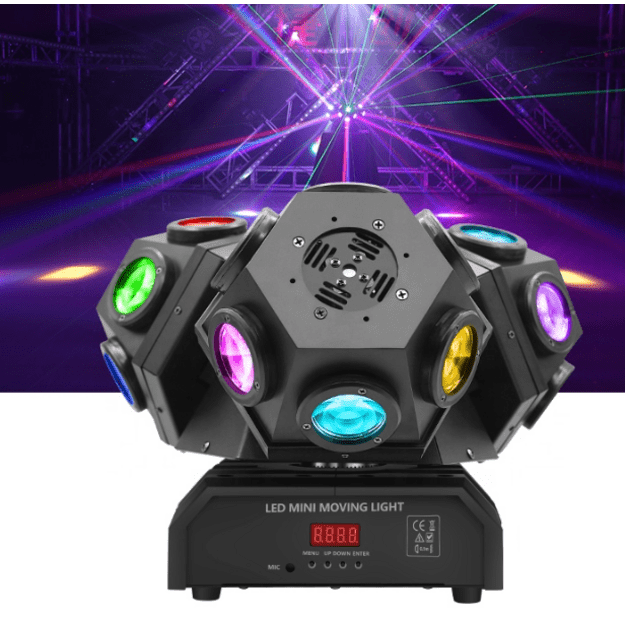 18x10w LED Efektas B18 3