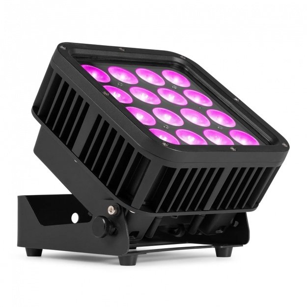 BeamZ StarColor128FB Flat Flood Light 16x 5W RGBWA-UV su akumuliatoriumi