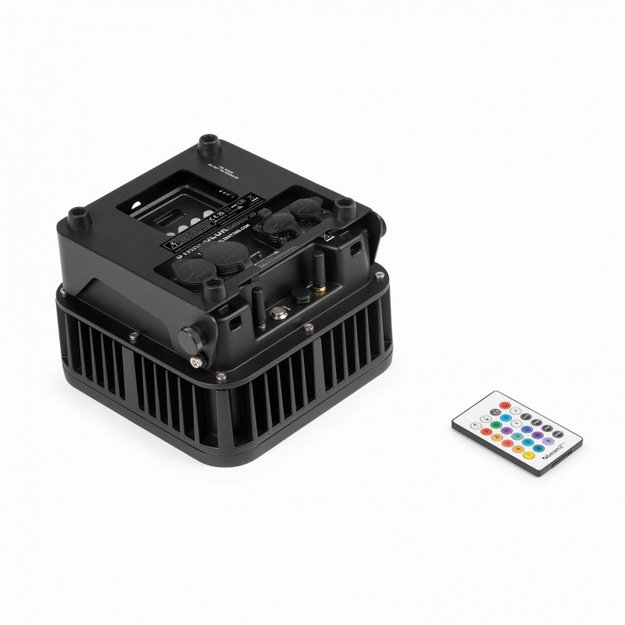 BeamZ StarColor128FB Flat Flood Light 16x 5W RGBWA-UV su akumuliatoriumi