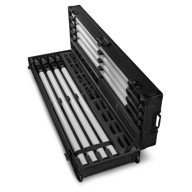BeamZ Zelos LED Tube Set RGBW in/outdoor, set of 8