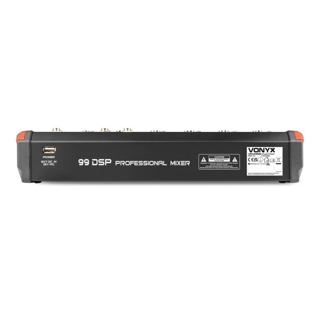 Vonyx VM-KG08 8-kanalų mikšeris su BT DSP USB