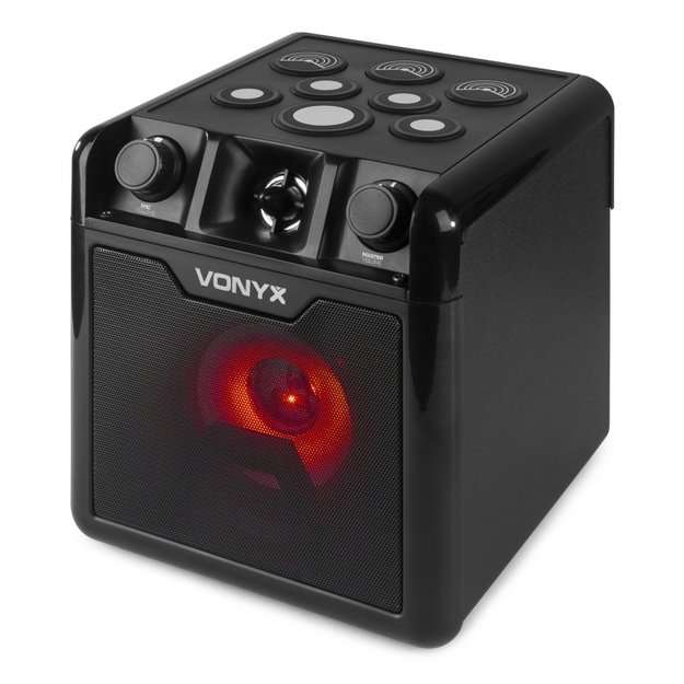 Vonyx SBS50B-DRUM nešiojama kolonėlė su apšvietimu ir būgnų efektais 5