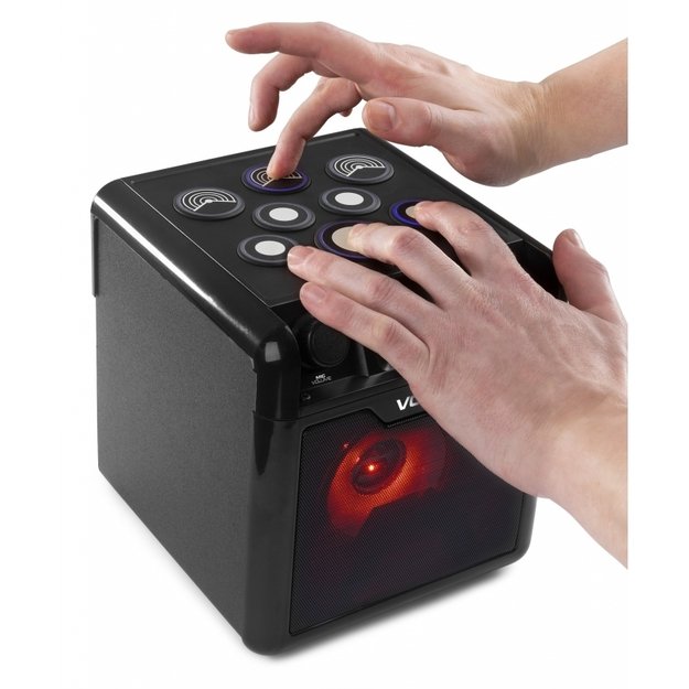 Vonyx SBS50B-DRUM nešiojama kolonėlė su apšvietimu ir būgnų efektais 12