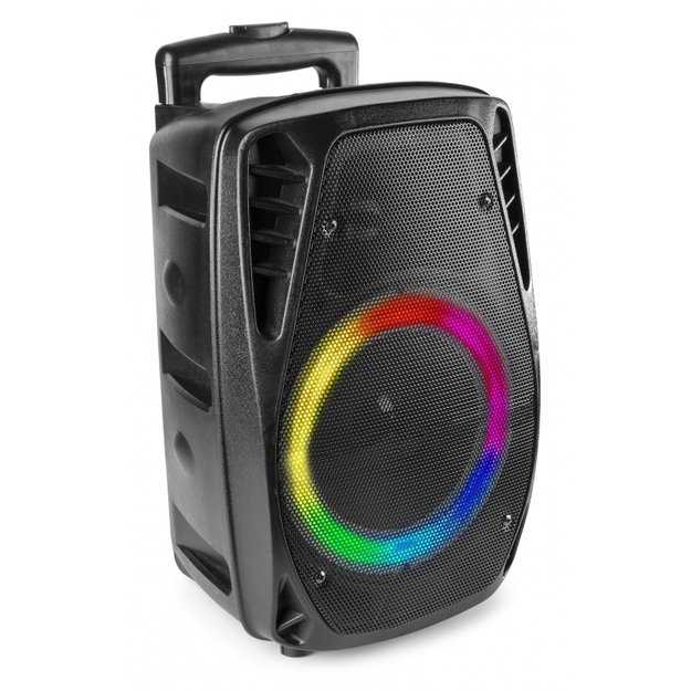 Fenton FT8LED-MK2 300W nešiojama kolonėlė su laidiniu mikrofonu 2