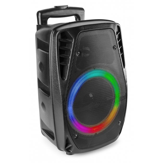 Fenton FT8LED-MK2 300W nešiojama kolonėlė su laidiniu mikrofonu