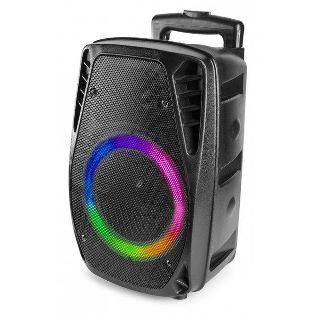 Fenton FT8LED-MK2 300W nešiojama kolonėlė su laidiniu mikrofonu 3