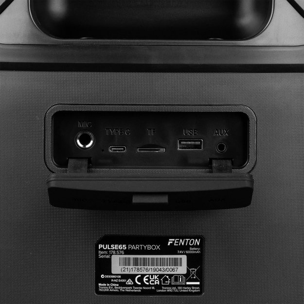 Fenton Pulse65 atspari drėgmei nešiojama kolonėlė 11