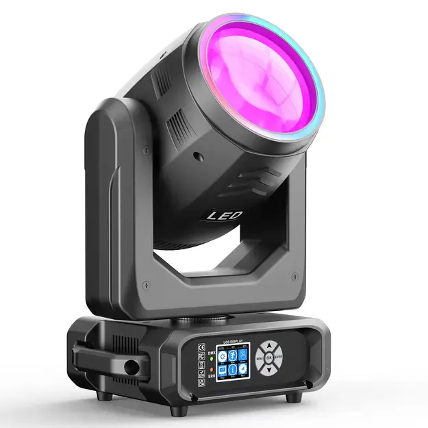 200W LED BEAM RGBW Judanti galva  2