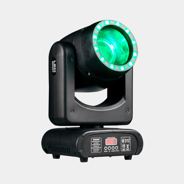 B120 120W LED Beam Judanti Galva Su Led Žiedu