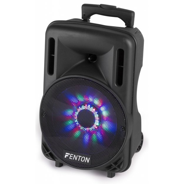 FENTON FT10LED nešiojama kolonėlė su belaidžiu mikrofonu
