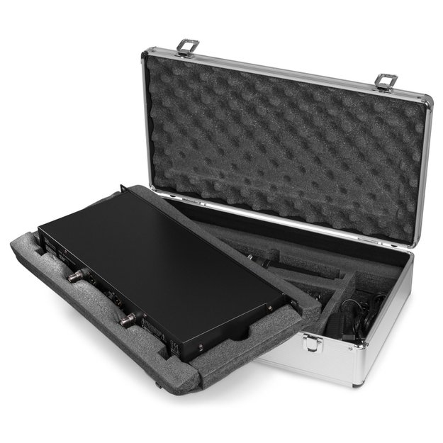 Power Dynamics PD632H 2x 20-kanalų UHF bevielių mikrofonų sistema su 2 rankiniais mikrofonais