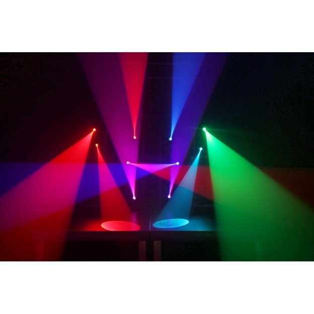 BeamZ PS10W LED Pin Spot 10W DMX taškinis prožektorius 7