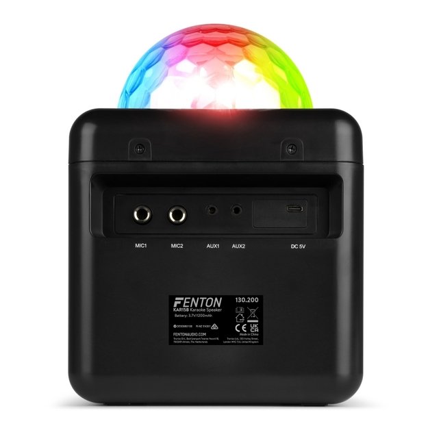 Fenton KAR15B karaoke nešiojama kolonėlė 4