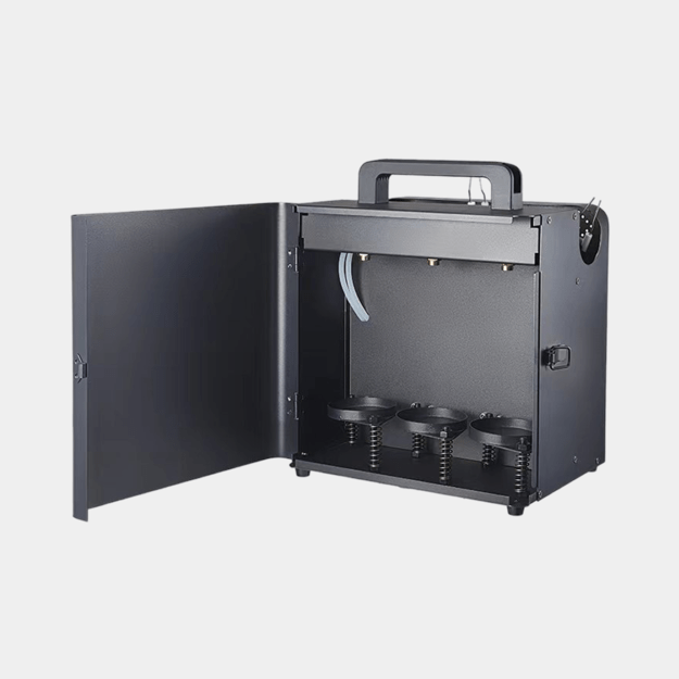 Shotworx R3 Triple Head Fire Machine From Inside