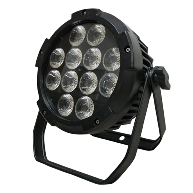 12x18w RGBWAUV Wifi IP65 Led Par Battery Prožektorius
