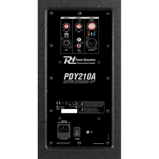 PDY210A aktyvi garso kolonėlė 10” 400W