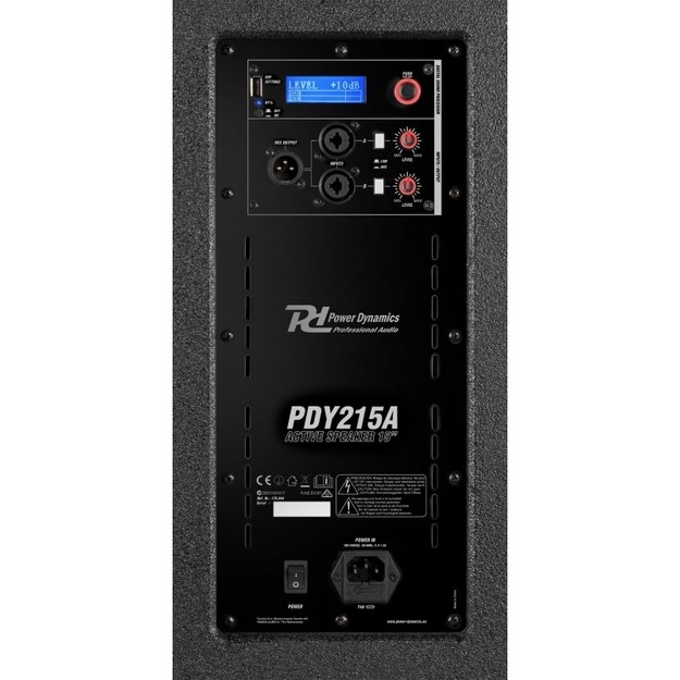 PDY215A aktyvi garso kolonėlė 15” 800W DSP/BT