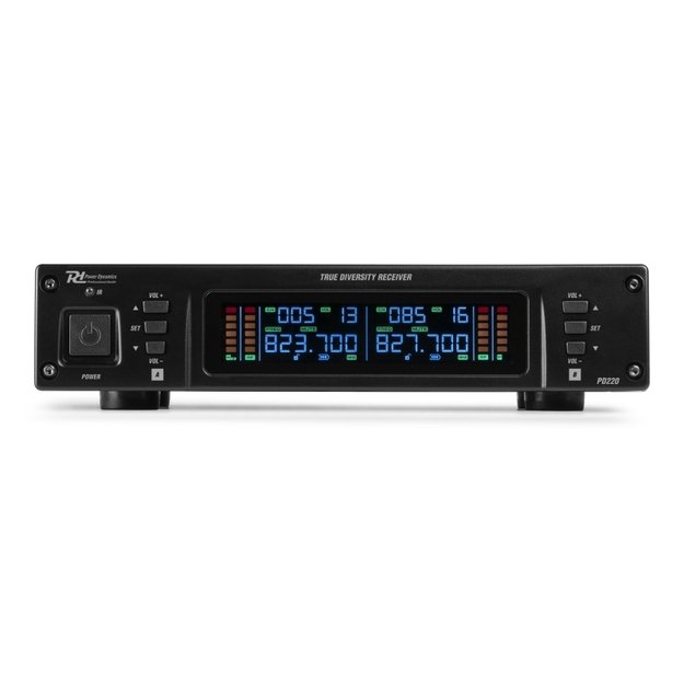 PD220 2x80 UHF kanalų belaidžiai mikrofonai