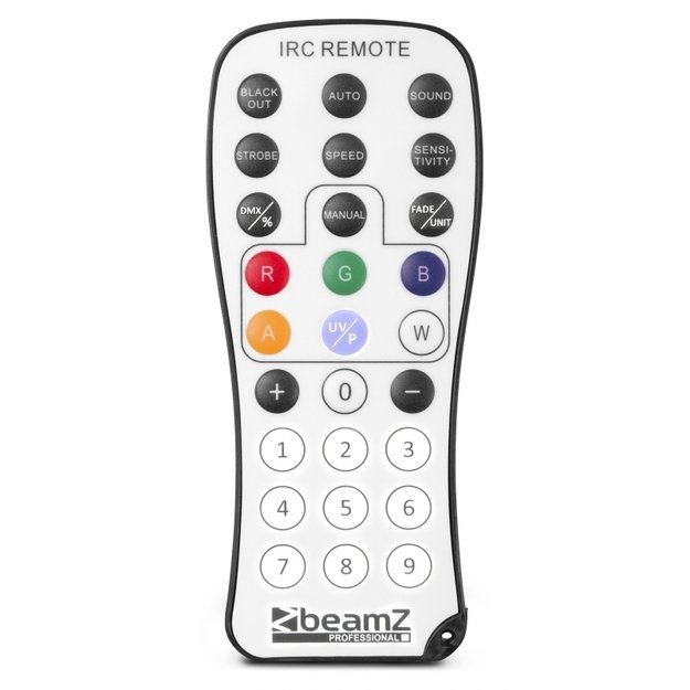 BeamZ PS12W LED Spot 12W RGBW IR taškinis prožektorius 4