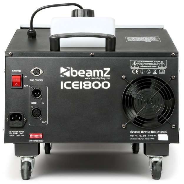 BeamZ ICE1800 Ice Fogger DMX žemo rūko mašina 2