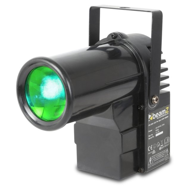 BeamZ PS10W LED Pin Spot 10W DMX taškinis prožektorius 1