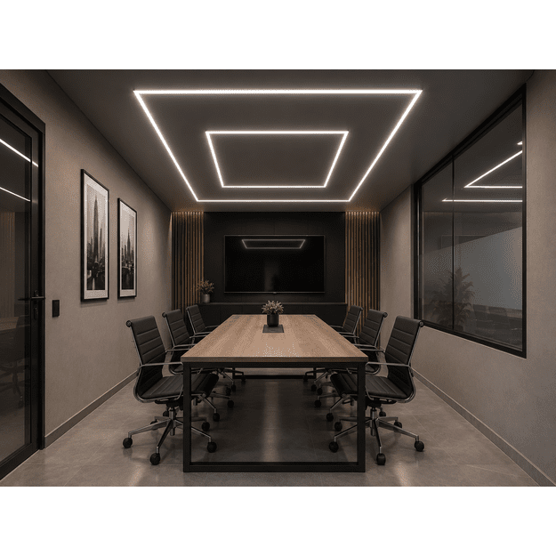 LUMHEXO F2 modulinis LED šviestuvas, 325 W, CCT, 3600 × 2400 mm