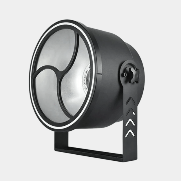 4x 200W COB Led Vintage Bowl Effect Light With Auxiliary Light su transportavimo dėže 4in1