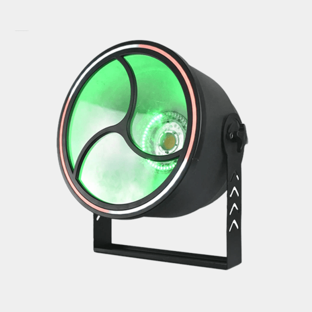 4x 200W COB Led Vintage Bowl Effect Light With Auxiliary Light su transportavimo dėže 4in1