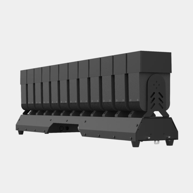 2x B1260 12x60w Rock Beam Led Bar Scenos PRO Efektas su transportavimo dėže 2in1
