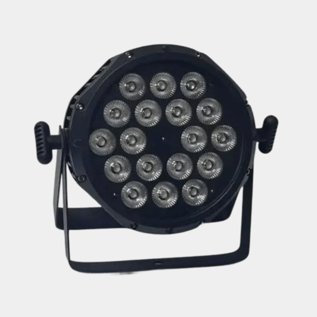 6x P18F20 Waterproof 18x20w 6in1 LED Par Prožektorius su transportavimo dėže 6in1