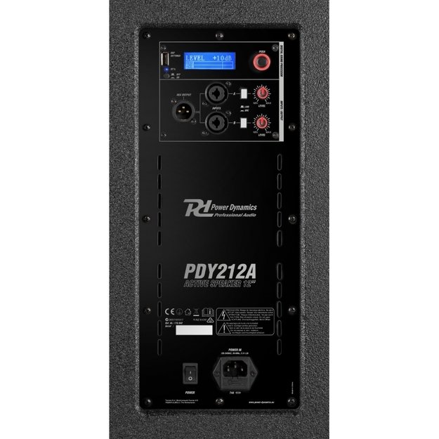 PDY212A aktyvi garso kolonėlė 12” 700W DSP/BT