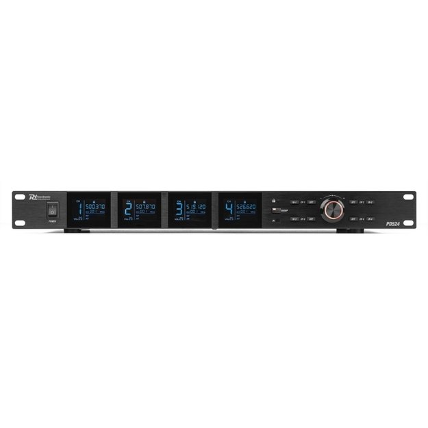PD524 UHF 4 belaidžių mikrofonų sistema