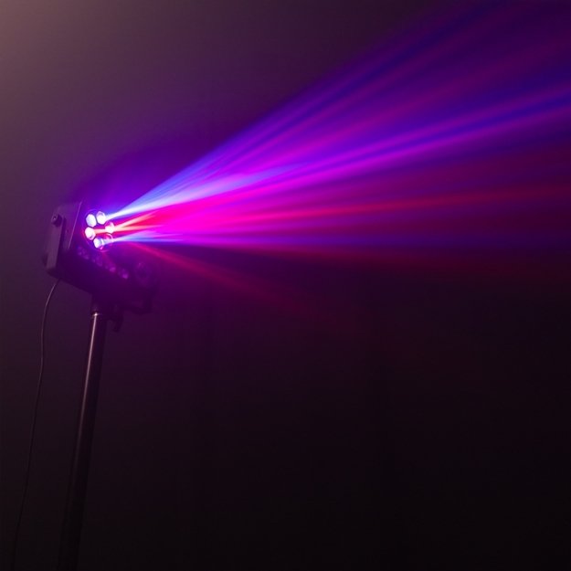 BeamZ Shimmer4 Multi DJ LED šviesos efektas 7