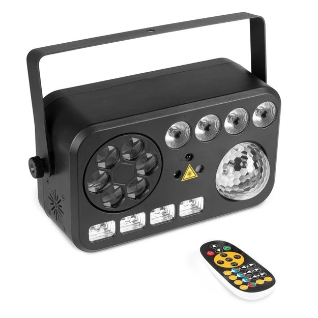 BeamZ Shimmer4 Multi DJ LED šviesos efektas 4