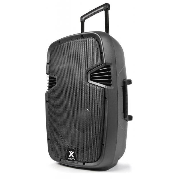 VONYX SPJ-PA912 nešiojama kolonėlė su 2 belaidžiais mikrofonais 2