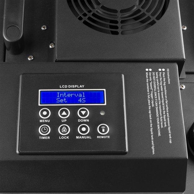 BeamZ LF1400 ultragarsinė žemo rūko mašina 5