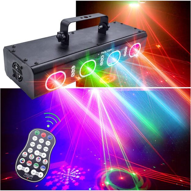 Mini Disco Flash Šviesos Efektas  5