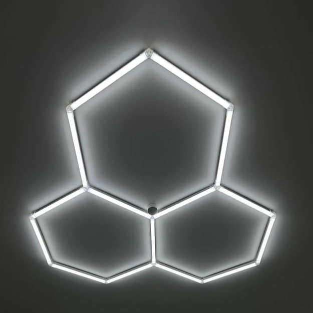 LUMHEXO H3 modulinis LED šviestuvas, 135 W, 6500 K, 1610 × 1630 mm