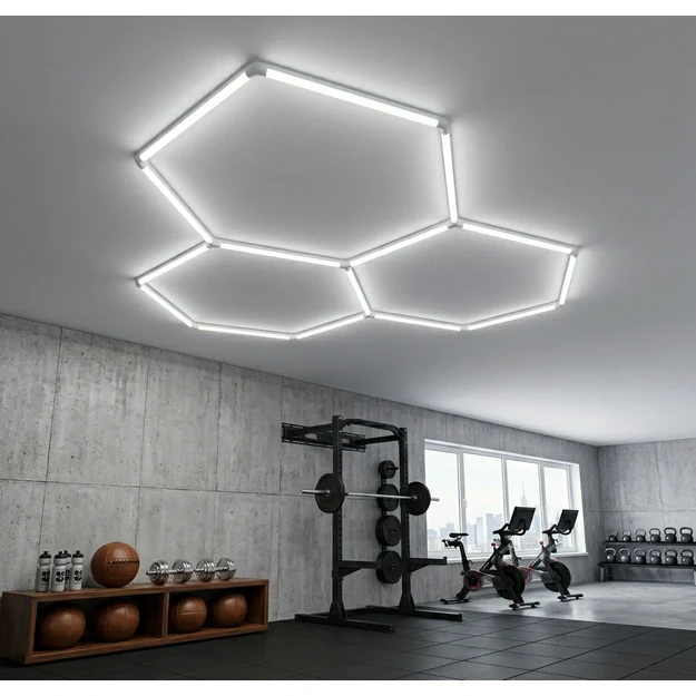 LUMHEXO H3 modulinis LED šviestuvas, 135 W, 6500 K, 1610 × 1630 mm