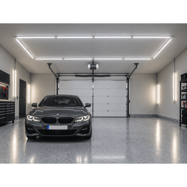 LUMHEXO F1 modulinis LED šviestuvas, 216 W, 6500 K, 2435 × 4845 mm