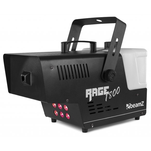 Dūmų mašina su belaidžiu valdikliu BeamZ RAGE 1800LED