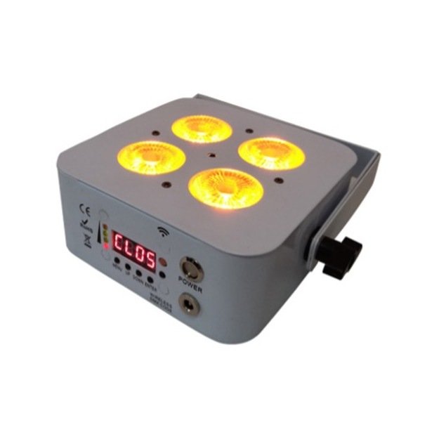 PROLIGHTING Led Par 4x18w RGBWAUV Wireless Battery Prožektorius