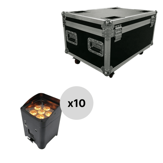 BeamZ StarColor200 LED Flood Light 24x10W Outdoor RGBW