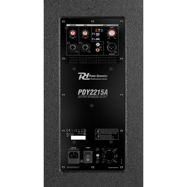 PDY2215A aktyvi garso kolonėlė 2x 15” 1600W