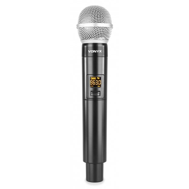 Belaidis mikrofonas VONYX WM55 UHF