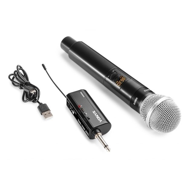 Belaidis mikrofonas VONYX WM55 UHF
