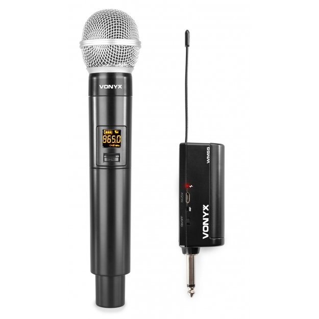 Belaidis mikrofonas VONYX WM55 UHF